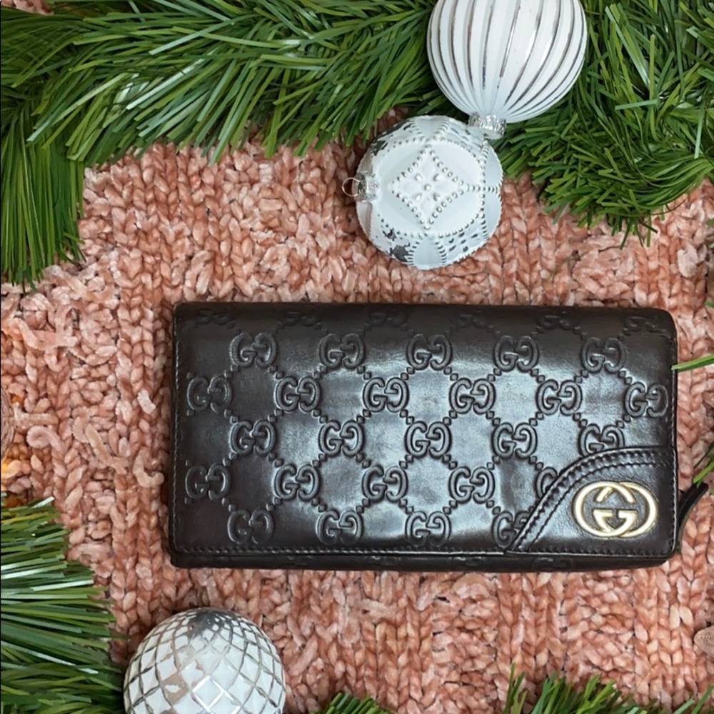 GUCCI MEW BRITT CONTINENTAL WALLET